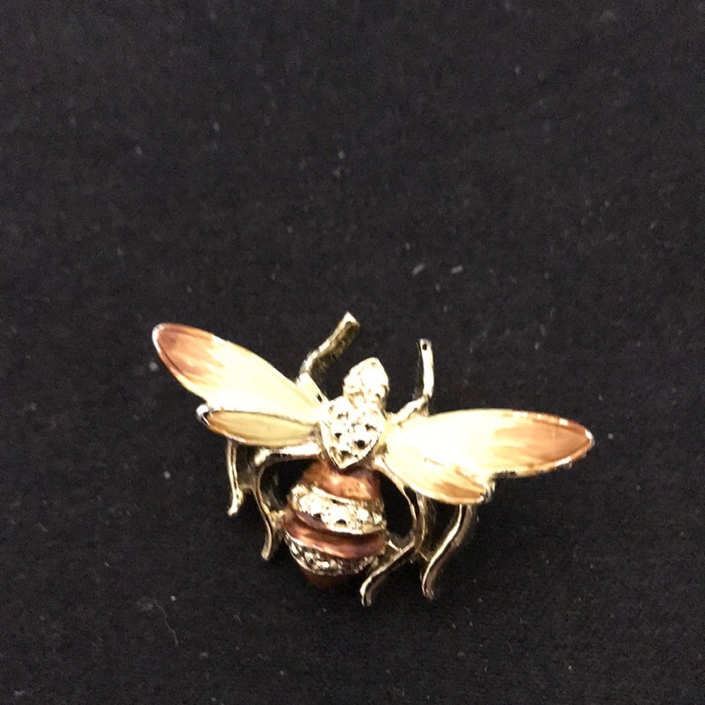 Tiny Wonder Honey Bee Pin - image 4